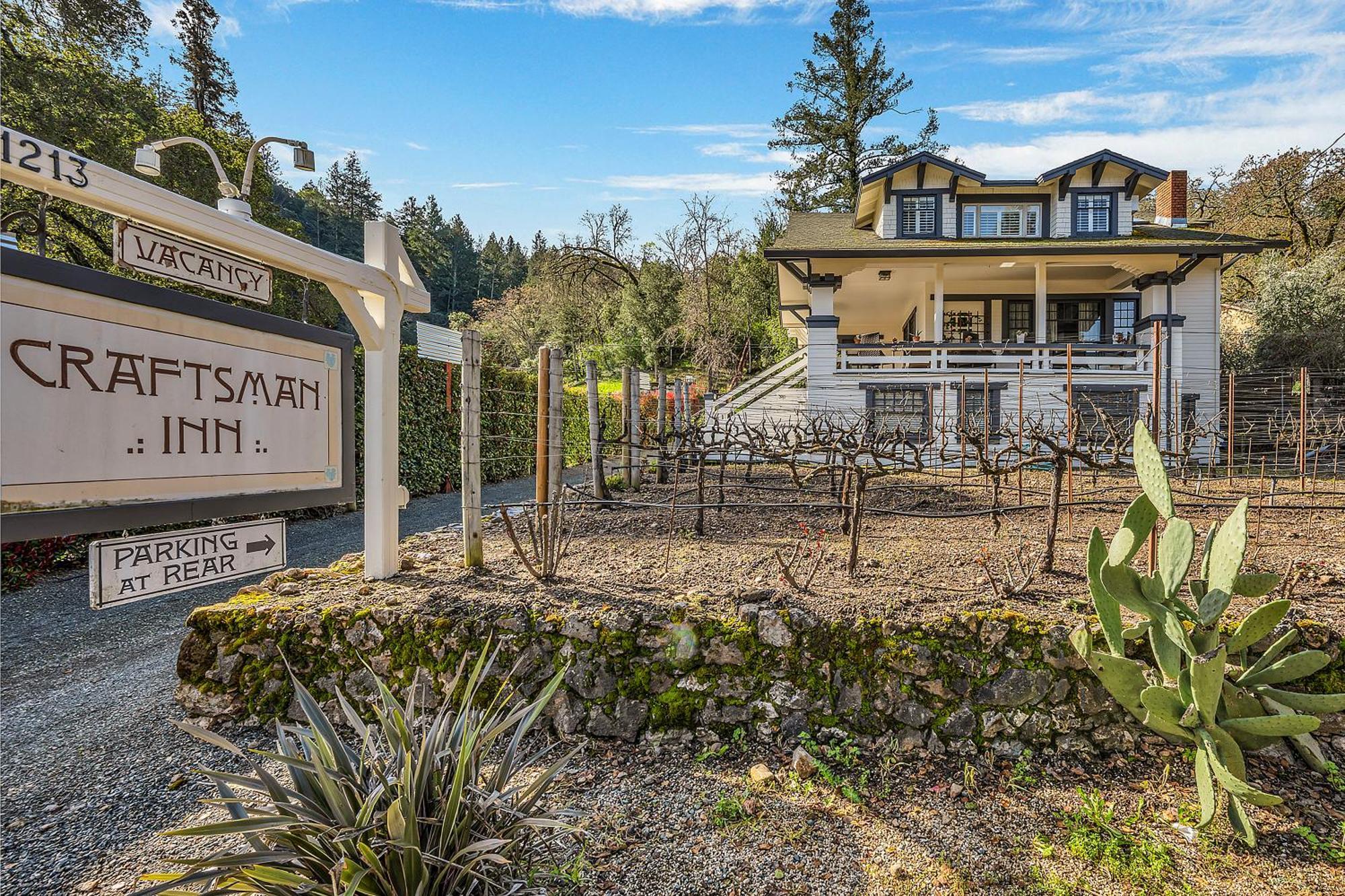 كاليستوغا، نابا، كاليفورنيا Craftsman Inn المظهر الخارجي الصورة
